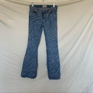 We the Free Zebra Flare Pants